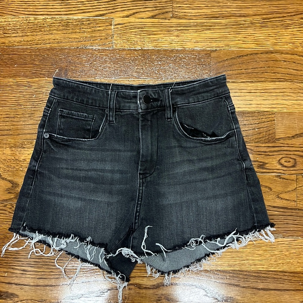 Blank NYC The Barrow Grey Denim Short Size 26